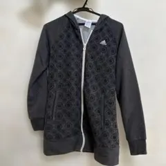 adidas レディース ジップパーカー