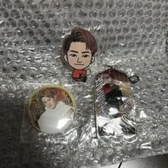 浦川翔平　フラッグアクセサリー　缶バッジ　クリアチャームセット