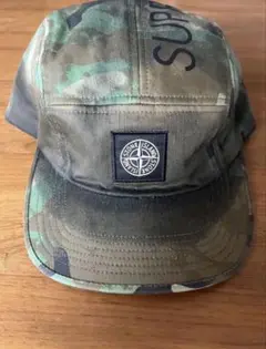 STONE ISLAND x SUPREME カモフラージュキャップ