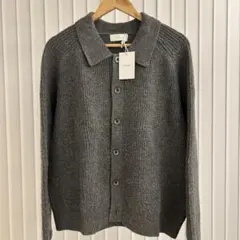 LUENNA 襟付き ニットポロ カーディガン