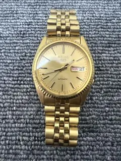 2026年最新】SEIKO 5 文字盤カラー：ゴールド 自動巻き時計の人気