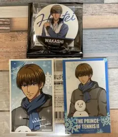 日吉若 新テニスの王子様 氷帝 缶バッジ ふぉとカードコレクション テニプリ