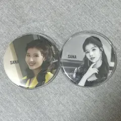 TWICE サナ SANA 缶バッジ 2個セット♡