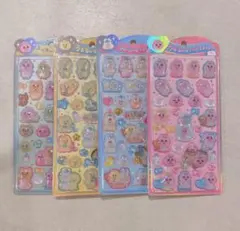 おぱんちゅうさぎ んぽちゃむ うるちゅるPOPシール　4種セット