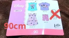 新品未使用LITTC　しまむらDisneyバッグ☆ ミニーちゃん90cmセット