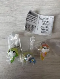 ケロロ軍曹　ちびケロ　めじるしアクセサリーであります　3つセット
