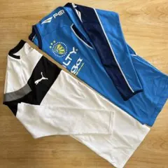 PUMAとPENALTY長袖シャツ 2枚セット