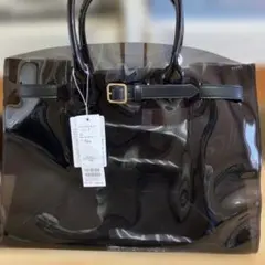 J.B.ATTIRE iena別注Cannes トートバッグ クリアブラック - メルカリ