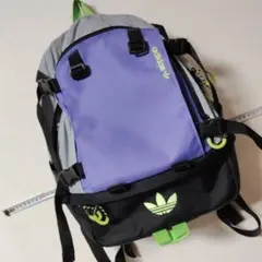BZ鞄）adidas Adventure CORDURA リュック 紫/黒