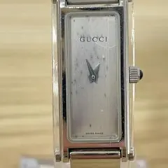 【正規品】グッチ GUCCI 1500L バングルウォッチ シルバーのサムネイル