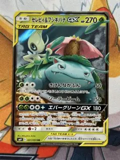セレビィ&フシギバナGX RR サン&ムーン 拡張パック タッグボルト キラ …のサムネイル