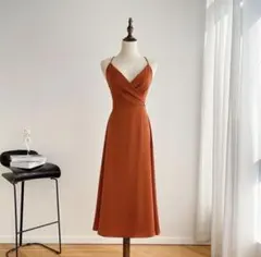 ウエディングドレス　カラードレス　M　ワンピース　前撮り　結婚式　二次会　プレ花