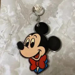 新品 80s タグ付き ミッキー 東京ディズニーランド ビンテージキーホルダー