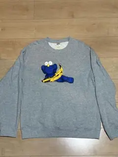 ユニクロ KAWS+WARHOL Sweatshirts Gray M