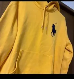 Polo Ralph Lauren パーカー イエロー Sサイズ　格安です！のサムネイル
