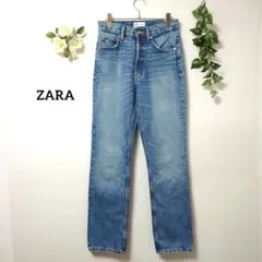 ザラ ダメージジーンズ ストレートデニム EUR36 カジュアル メンズ