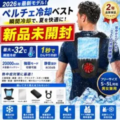 未使用】AFXBoots ペルチェベスト 2基 20000mAh 冷却ベスト - メルカリ
