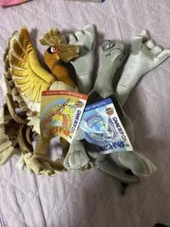 金銀　ルギア　ホウオウ　ぬいぐるみ