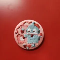 サンリオビスケット3刺繍缶バッチ