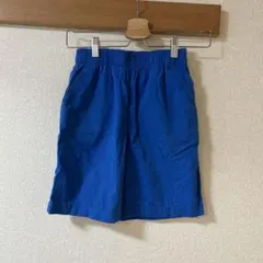 GU キッズ ハーフパンツ ブルー 150cm