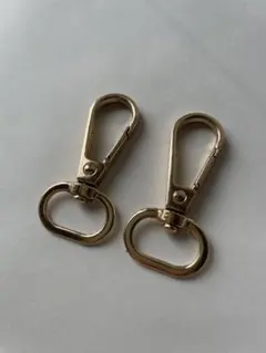 中古　回転ナスカン　ゴールド　2個