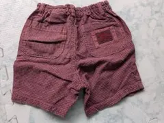 ティンカーベル　赤黒チェックパンツ