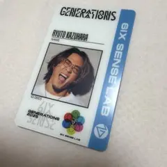 GENERATIONS 6IX SENSE アプグレ グッズ 数原龍友