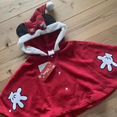 新品　Disney ミッキーデザイン ポンチョ 70-80