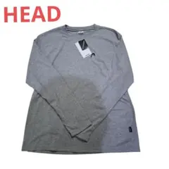 （新品未使用）HEAD 長袖カットソー グレー