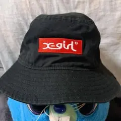 x-girl×NEWERA 黒のハットサイズS-M