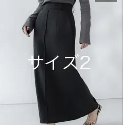 crewre クルーレ バックタックナロースカート black crewre online store / バックタックナロースカート