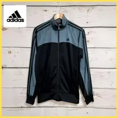 adidas アディダス トラックジャケット ブラック バイカラー サイズMのサムネイル