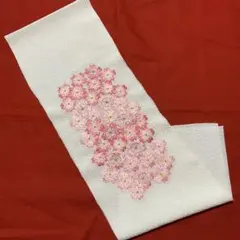 半衿　桜　刺繍　振袖用