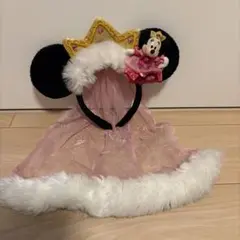 ディズニー プリンセスデイズ ミニー ティアラ付きカチューシャ ピンク