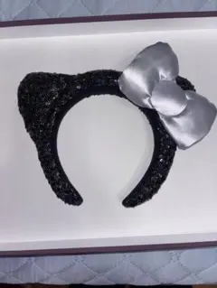 キティーちゃん　カチューシャ　黒