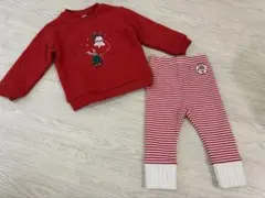 moimoln クリスマス トレーナー パンツ セット