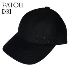 PATOU ブラック ベースボールキャップ XS-S - メルカリ
