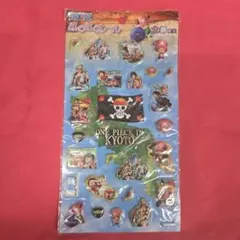 ワンピース 京都限定 ぷくぷくシール　ONEPIECE　ステッカー