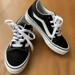VANS ブラック　オールドスクール　18.5