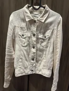 Ray Beams ホワイト デニムジャケット