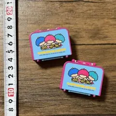 ゴロピカドン　サンリオキャラクターズ　レトロトランク　ミニチュアコレクション2個