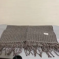 GINO LIMITED ウール100% チェックマフラー