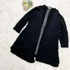 即購入OK✨TOZ&ALI ブラックカーディガン 【3X】レース