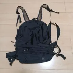 美品✨PORTER TRIP 2WAY ウエストバッグ リュック ブラック - メルカリ