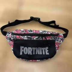 FORTNITE ボディバッグ ピンク 総柄