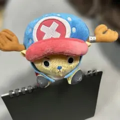 ワンピースチョッパー 帽子付きぬいぐるみ ロングポーチ　（色々入ります）