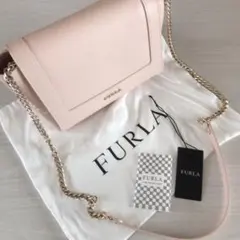 FURLA ピンク ショルダーバッグ