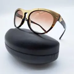 SOPHIE HULME サングラス グラデーション ゴールド ケース クロス付