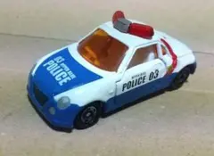 トミカ ハイパーブルーポリス ダイハツ初代コペン ミニカー 箱なし リペイント品