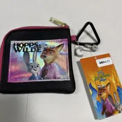 ズートピア2 しまむらパスコインケース ニック ジュディ